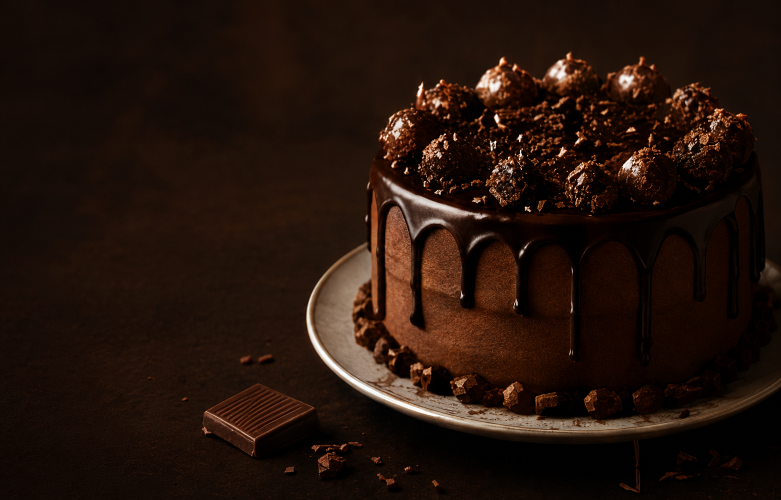 Handcrafted chocolate drip cake — ChocoDelights Jaipur